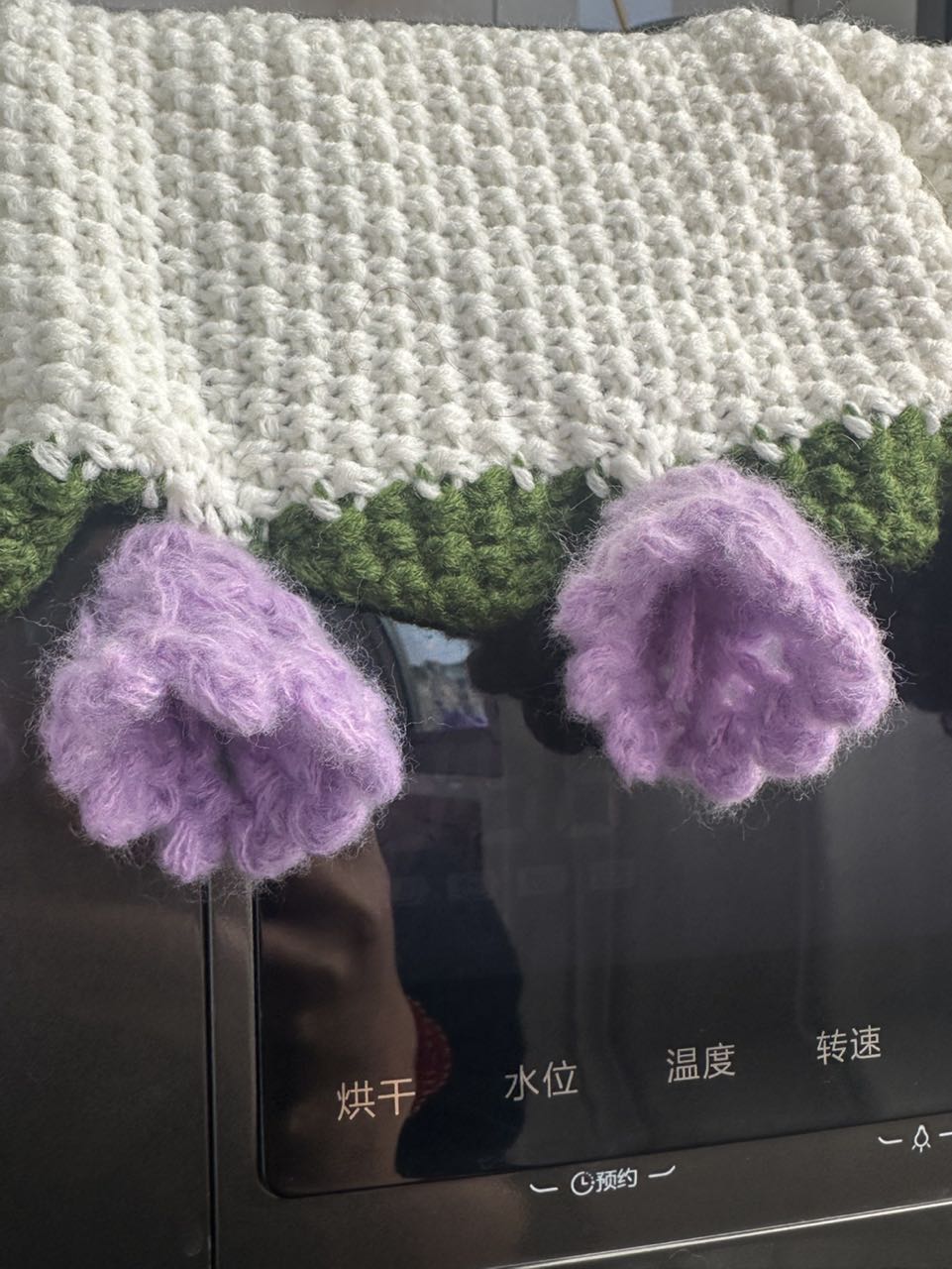 WrapTheLove Finished Flower Bouquet Blanket, Handmade Crochet Rose Bouquet Blanket, Soft Knitted Throw Blanket, Romantic Gift for Birthday, Wedding, Valentine's Day, Mother's Day, Christmas for mum, daughter, girls, and sisters, friends